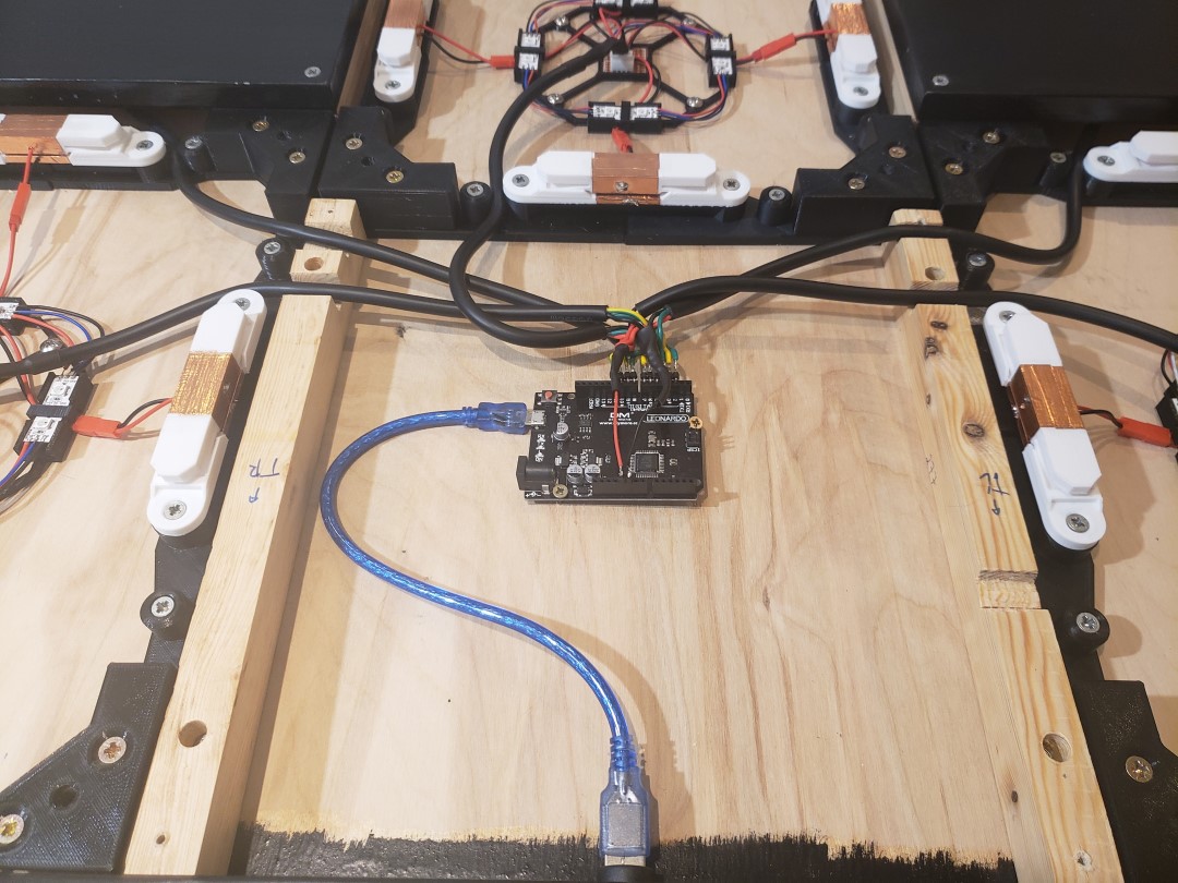 Wiring going into the Arduino Leonardo, too messy for my liking